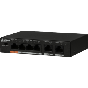 CCTVSG.NET Dahua 4-port Fast Ethernet PoE Switch
