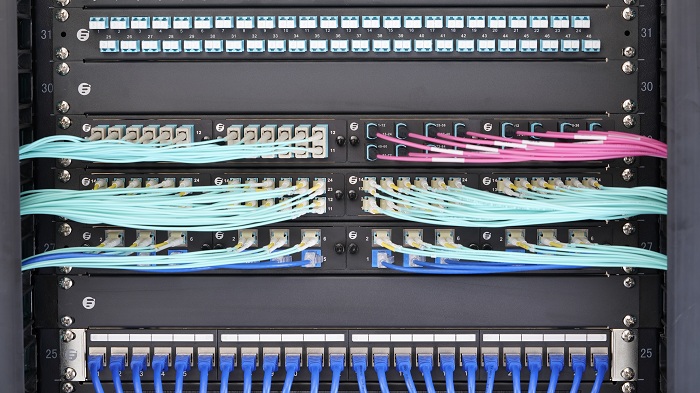 Server Rack Cable Management 2