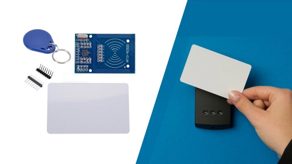 radio frequency identification door
