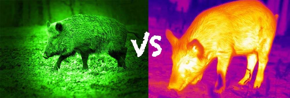 night vision and thermal imaging